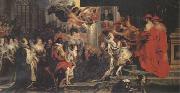 Peter Paul Rubens Coronation of Marie de'Medici (mk05) Sweden oil painting reproduction